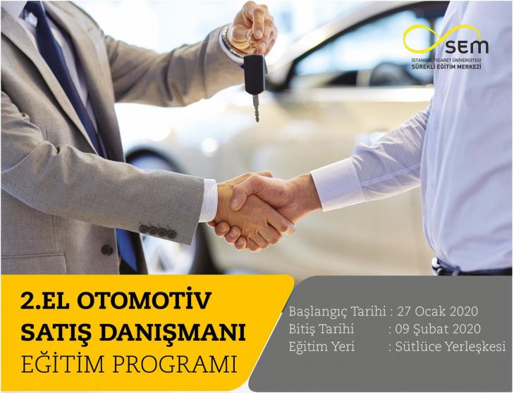 2. El Otomotiv Satış Danışmanı Eğitim Programı