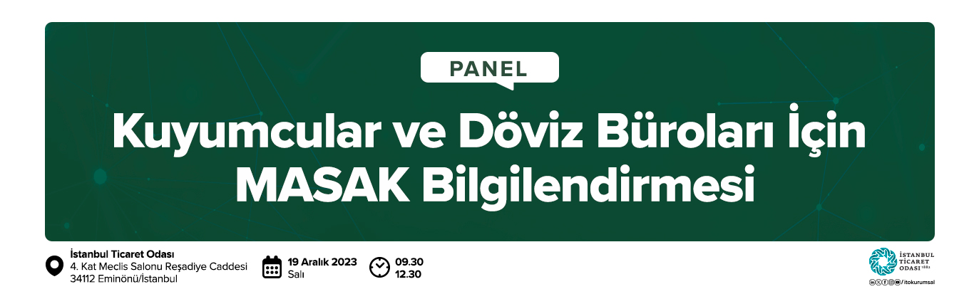 Kuyumcular ve Döviz Büroları İçin MASAK Bilgilendirmesi