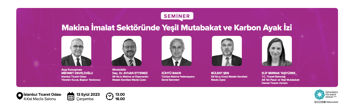 Makina İmalat Sektöründe Yeşil Mutabakat ve Karbon Ayak İzi