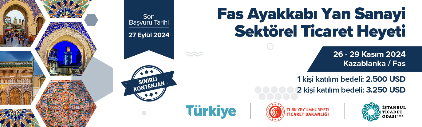 Fas Ayakkabı Yan Sanayi Sektörel Ticaret Heyeti 