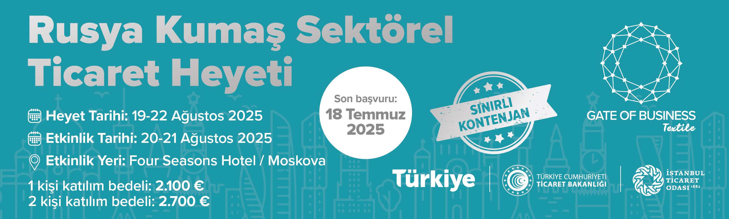 Rusya Kumaş Sektörel Ticaret Heyeti