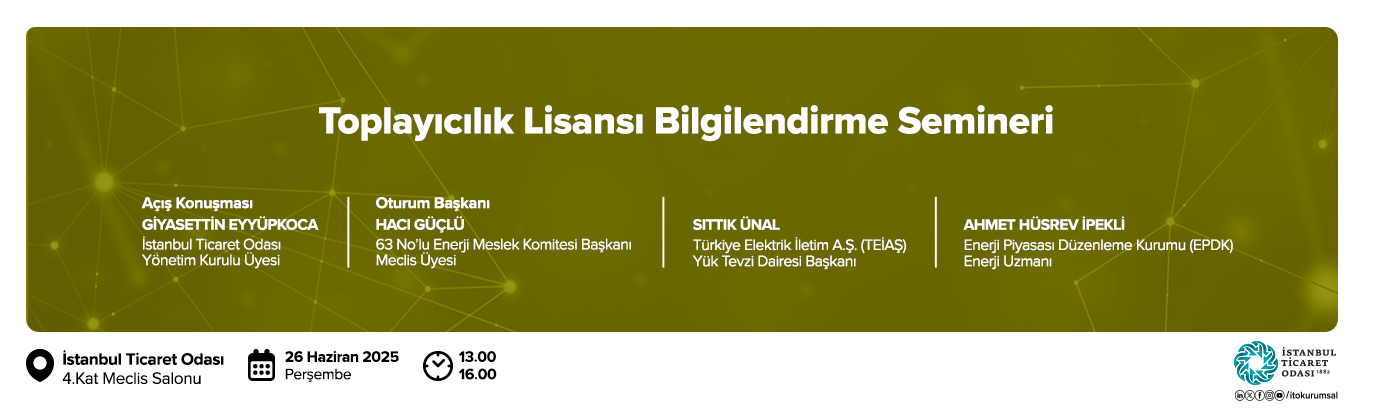 Toplayıcılık Lisansı Bilgilendirme Semineri