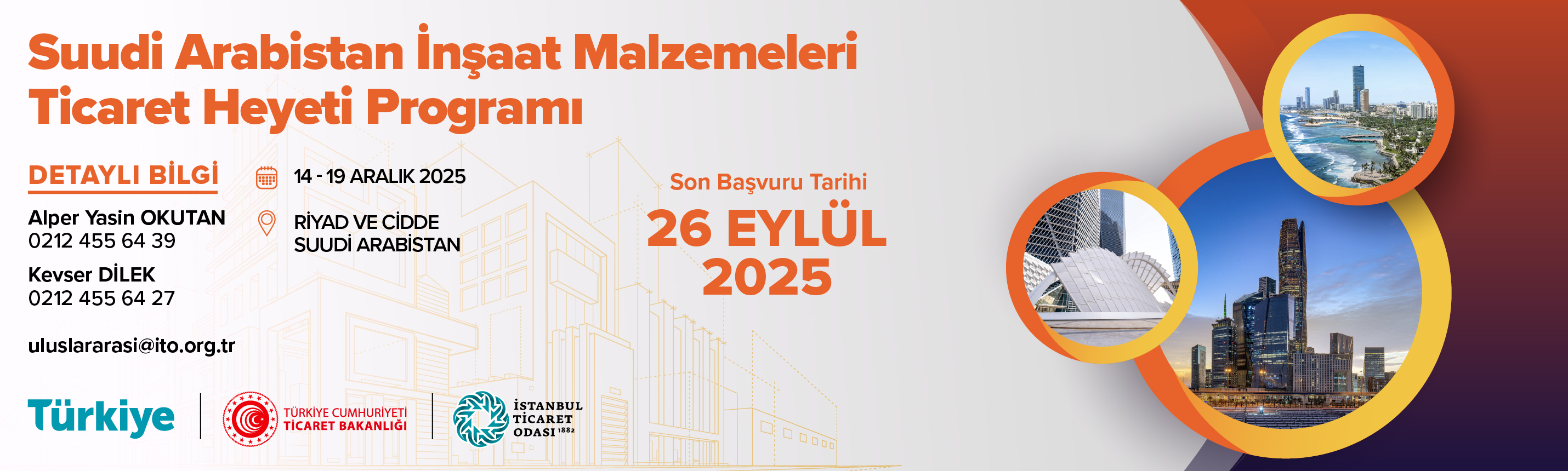 Suudi Arabistan İnşaat Malzemeleri Ticaret Heyeti Programı