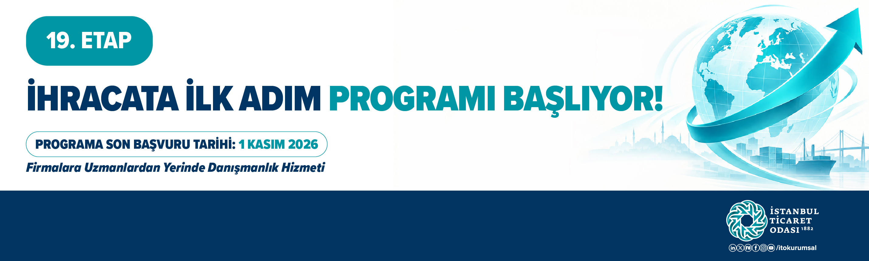 İhracata İlk Adım Programı (İİAP) 19. Etap Başvuruları