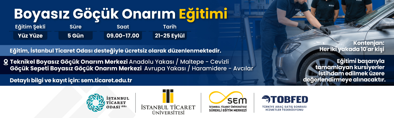Boyasız Göçük Onarım Eğitimi