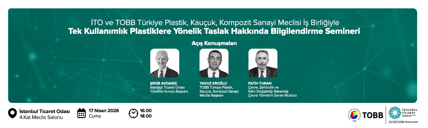 Tek Kullanımlık Plastiklere Yönelik Taslak Hakkında Bilgilendirme Semineri