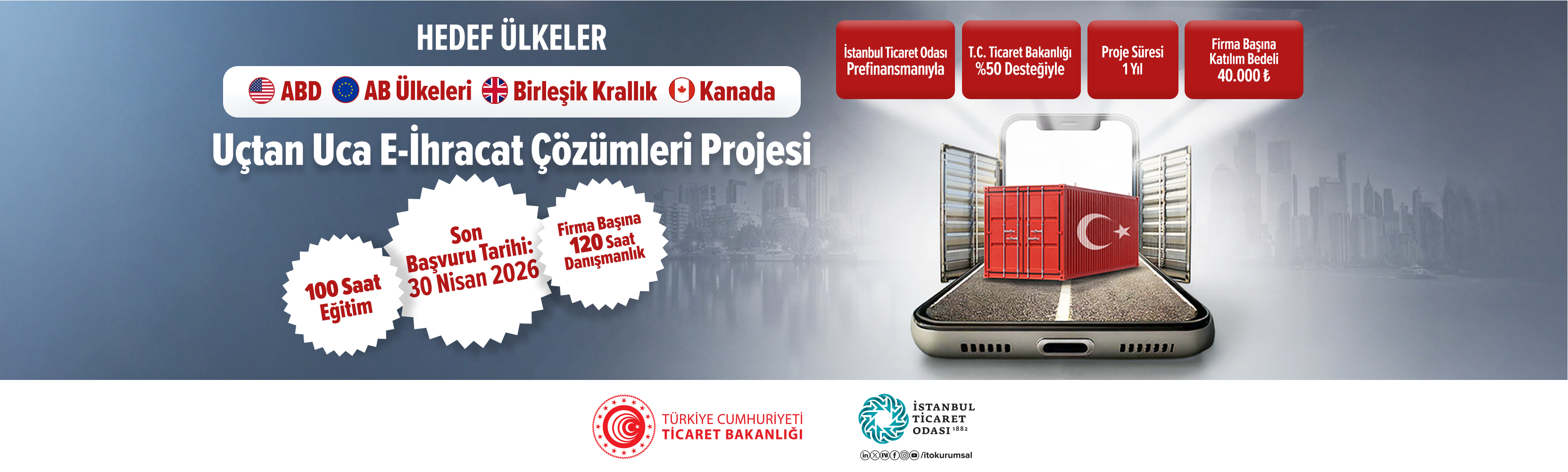 Uçtan Uca E-İhracat Çözümleri Projesi