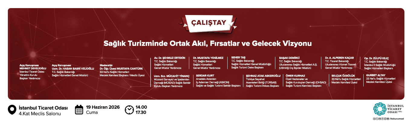 Sağlık Turizminde Ortak Akıl, Fırsatlar ve Gelecek Vizyonu 