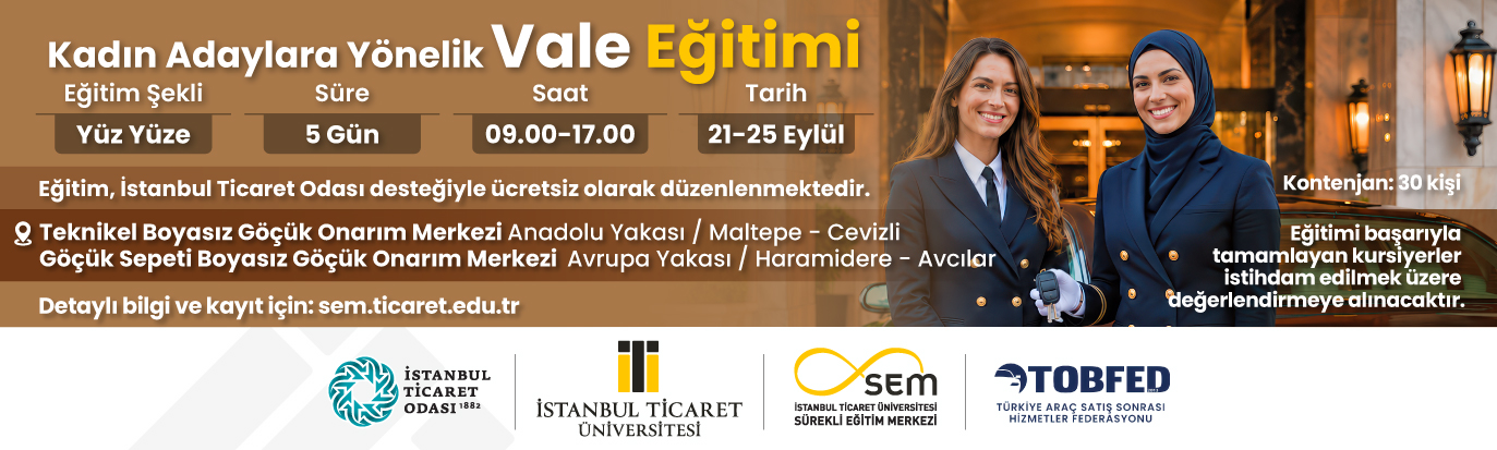 Kadınlara Yönelik Vale Eğitimi
