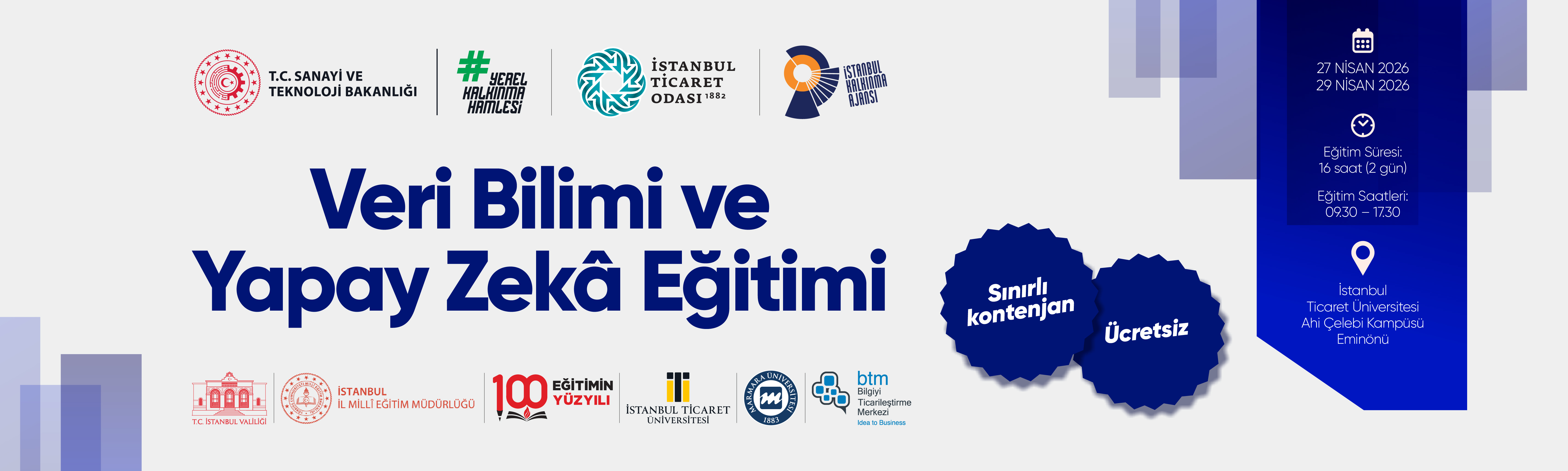 Veri Bilimi ve Yapay Zeka Eğitimi 