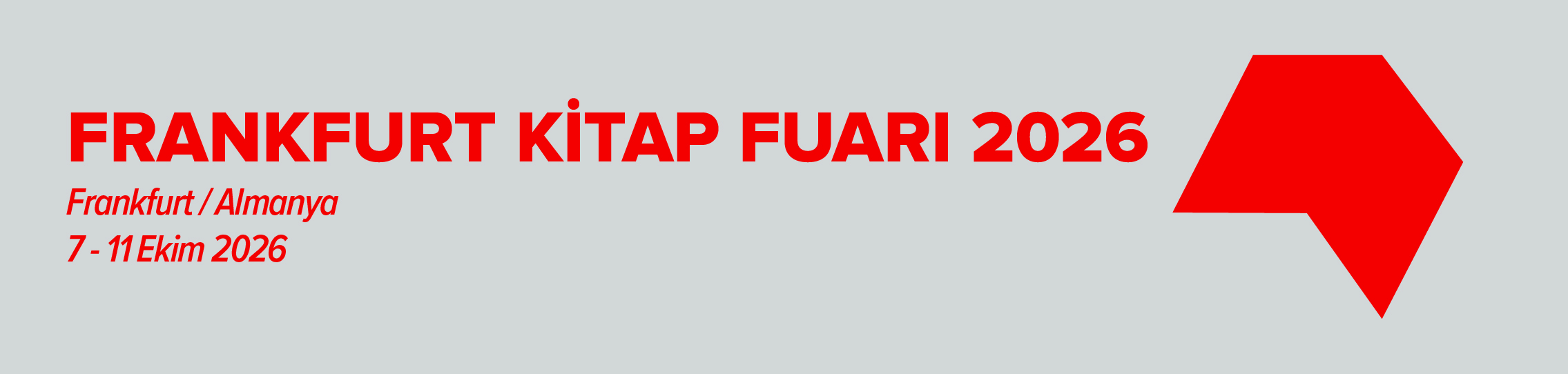 FRANKFURT KİTAP FUARI 2026