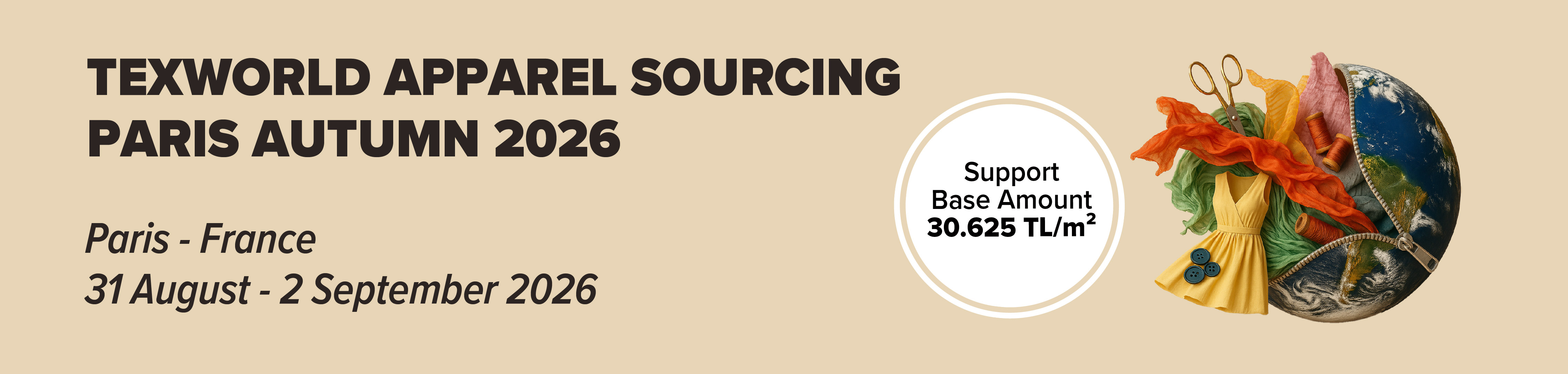 TEXWORLD APPAREL SOURCING PARIS /AUTUMN 2026
