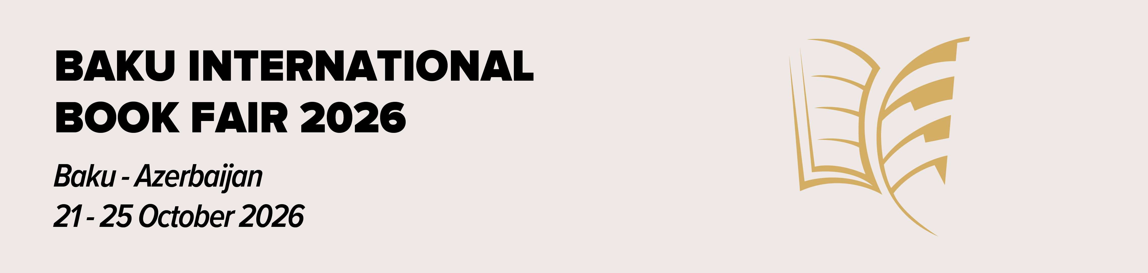 BAKU INTERNATIONAL BOOK FAIR 2026