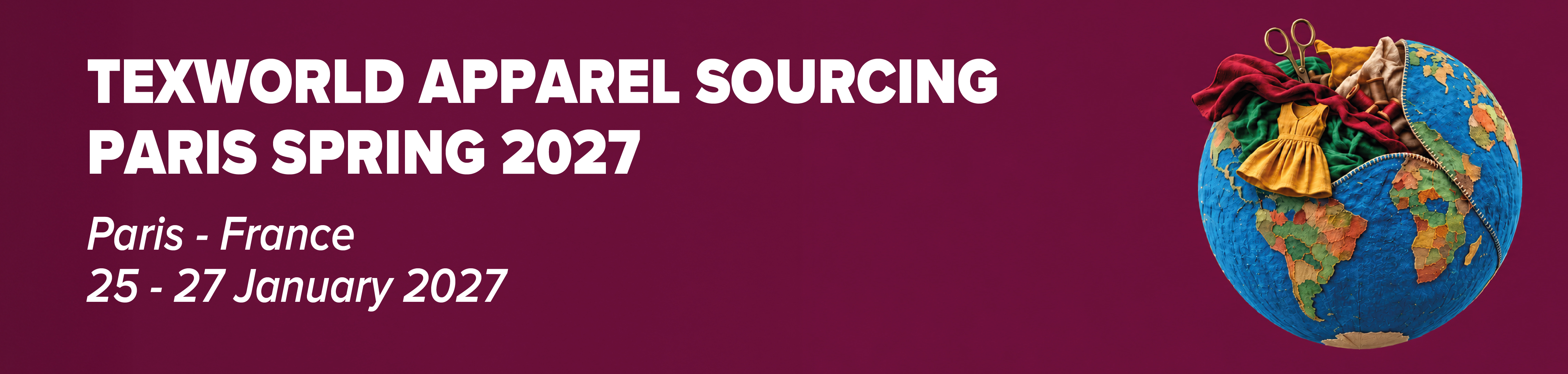 TEXWORLD APPAREL SOURCING PARIS SPRING 2027